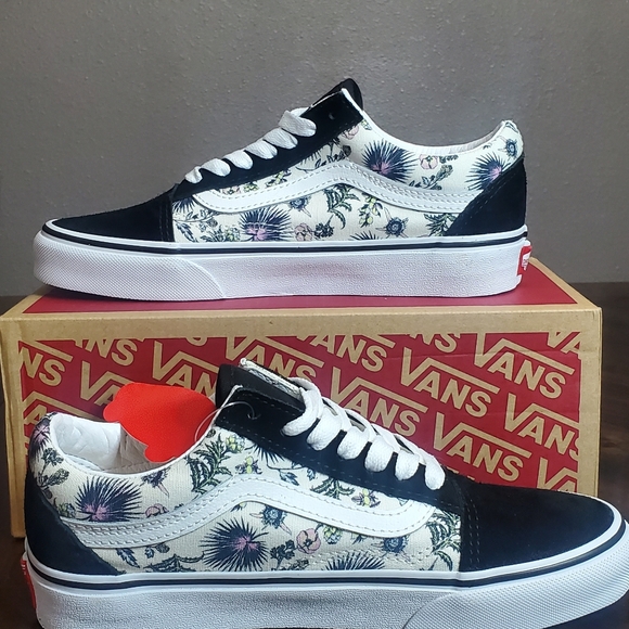 Vans Old Skool Paradise Floral Women Size 6, Men Size 4.5 - Picture 2 of 8